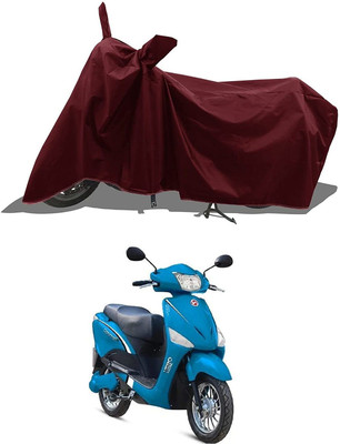 KEDIT Two Wheeler Cover for Hero(Impulse, Maroon)