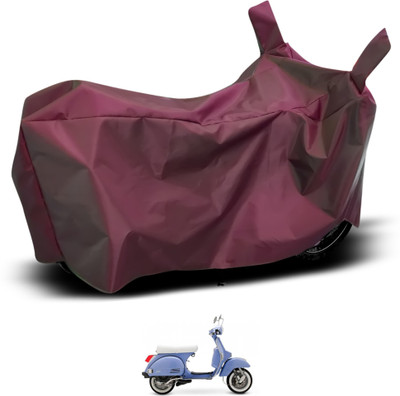 GOSHIV-car and bike accessories Waterproof Two Wheeler Cover for LML(Star Euro, Maroon)