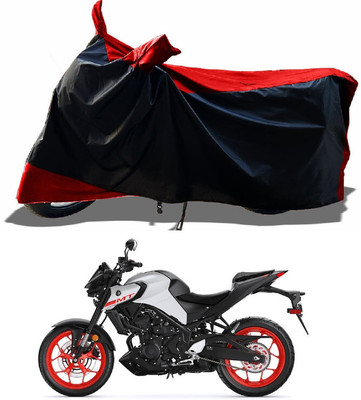 AESTRYD Two Wheeler Cover for Yamaha(MT 03 BS6, Red)