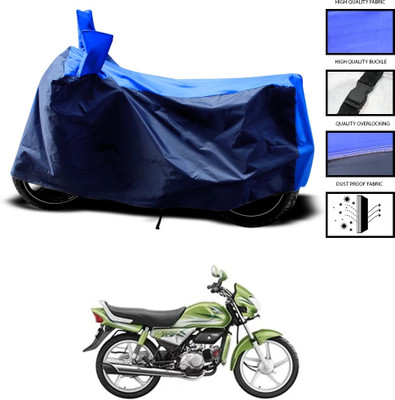 CODOKI Waterproof Two Wheeler Cover for Hero(HF Deluxe Eco, Blue)