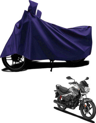 KEDIT Waterproof Two Wheeler Cover for Hero(Passion Pro, Blue)