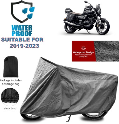 GOSHIV-car and bike accessories Waterproof Two Wheeler Cover for TVS(Grey)