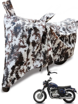 MOCKHE Waterproof Two Wheeler Cover for JAWA(Forty Two, Multicolor)