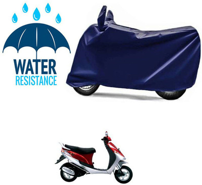WMIZEXA Waterproof Two Wheeler Cover for Kinetic(Zing, Black)