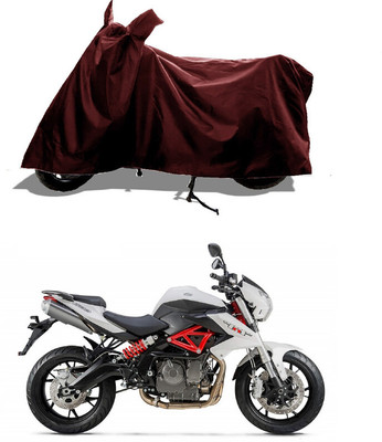 GROFATIK Two Wheeler Cover for Benelli(TNT 600 GT, Maroon)
