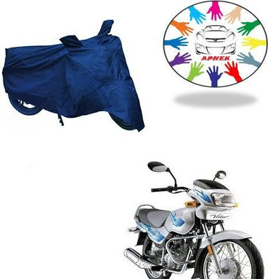 DeepShakshi AUTOMOTIVE Waterproof Two Wheeler Cover for TVS(Victor GLX, Blue)