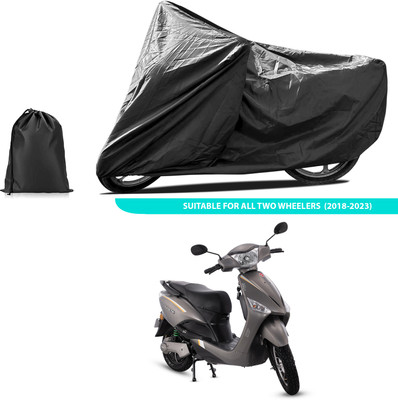 PAGORA Two Wheeler Cover for Hero(Electric Optima BS6, Black)