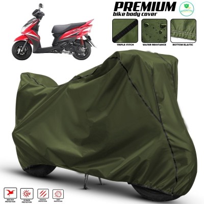 MADAFIYA Two Wheeler Cover for Yamaha(RayZR 125, Green)