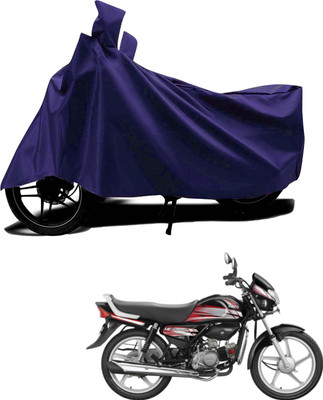 AASHTIK MART Waterproof Two Wheeler Cover for Hero(HF Deluxe, Blue)