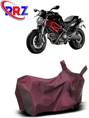 RRZ Waterproof Two Wheeler Cover for Ducati(Monster 795, Maroon)