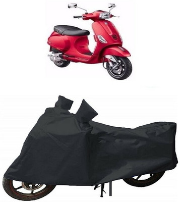 KASHYAP ENTERPRISE Waterproof Two Wheeler Cover for Piaggio(Vespa SXL, Black)