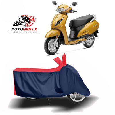 DeepShakshi AUTOMOTIVE Waterproof Two Wheeler Cover for Honda(Activa 6G, Red, Blue)