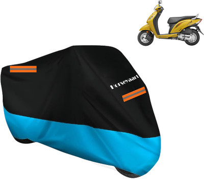 Horseyaart Waterproof Two Wheeler Cover for Honda(Activa i, Blue)