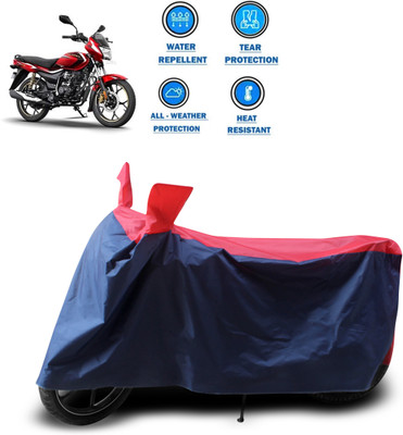 CODOKI Waterproof Two Wheeler Cover for Bajaj(Platina 110, Red)