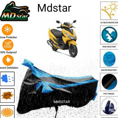 MMSSTAR Waterproof Two Wheeler Cover for TVS(Raider, Blue)
