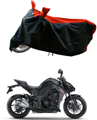 DeepShakshi AUTOMOTIVE Waterproof Two Wheeler Cover for Kawasaki(Z1000 BS6, Red)