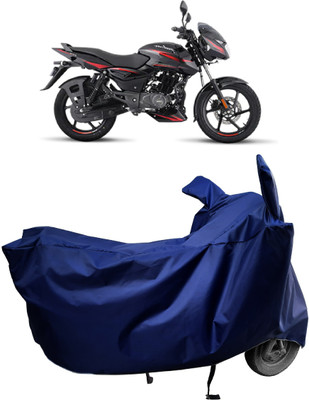 Amexride Two Wheeler Cover for Bajaj(Pulsar, Blue)
