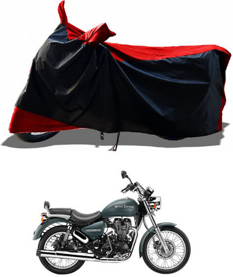 DeepShakshi AUTOMOTIVE Waterproof Two Wheeler Cover for Royal Enfield(Thunderbird 350, Red)