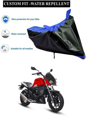 CODOKI Waterproof Two Wheeler Cover for Mahindra(Mojo UT 300, Blue)