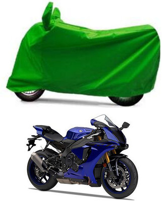 Furious3D Two Wheeler Cover for Yamaha(YZF R1, Green)