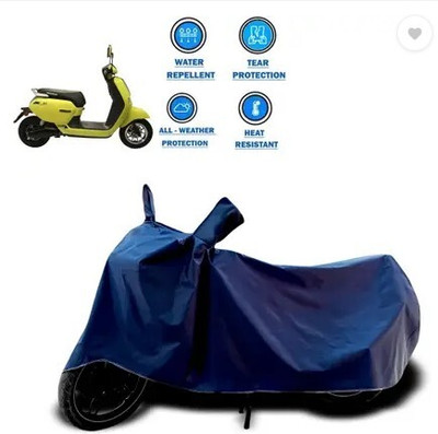 JVBRANGI Two Wheeler Cover for Okinawa(Lite, Blue)