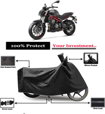Amexride Two Wheeler Cover for Benelli(302 S, Black)