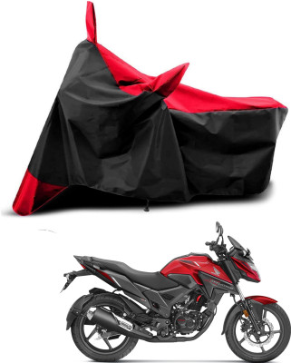 KEDIT Two Wheeler Cover for Honda(X-Blade, Red, Black)