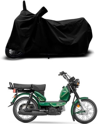 KEDIT Two Wheeler Cover for TVS(XL 100 Heavy Duty BS6, Black)