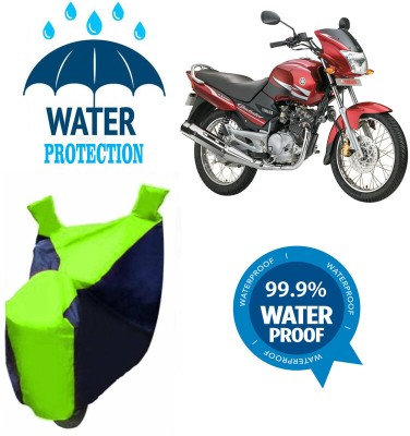 RTS COLLECTIONS Waterproof Two Wheeler Cover for Yamaha(Gladiator, Multicolor)