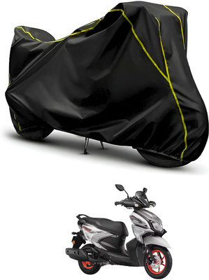 CODOKI Waterproof Two Wheeler Cover for Yamaha(RayZR 125 Fi, Black, Black)