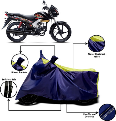 AUCTIMO Two Wheeler Cover for Mahindra(Centuro, Multicolor)