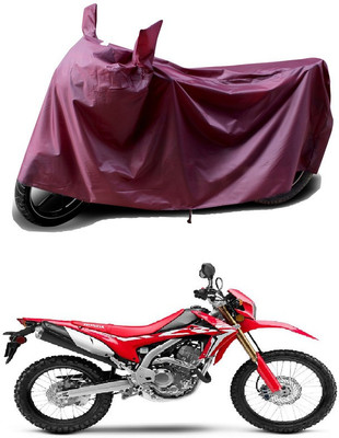 APNEK Waterproof Two Wheeler Cover for Honda(CRF 250 L, Maroon)