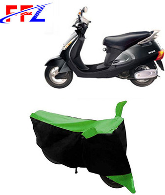 FFZ Two Wheeler Cover for Kinetic(Nova EX, Black, Green)