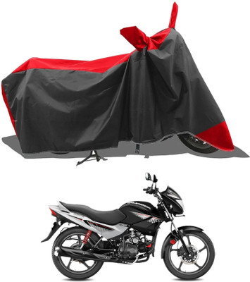 KEDIT Two Wheeler Cover for Hero(Glamour i3s, Red)