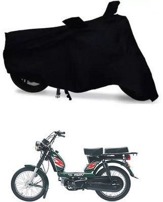 APNEK Waterproof Two Wheeler Cover for TVS(Heavy Duty Super XL, Black)