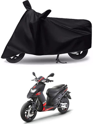 KEDIT Two Wheeler Cover for Aprilia(SR 160, Black)