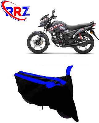 RRZ Waterproof Two Wheeler Cover for Honda(SP125, Black, Blue)