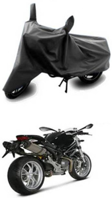 RAAMKM Two Wheeler Cover for Hero, Honda, Bajaj, Ather, TVS, Yamaha(XCD 125cc, Grey)