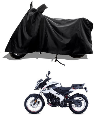 GROFATIK Two Wheeler Cover for Bajaj(Pulsar 160 NS DTS-i, Black)