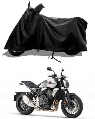 GROFATIK Two Wheeler Cover for Honda(CB1000R Plus, Black)