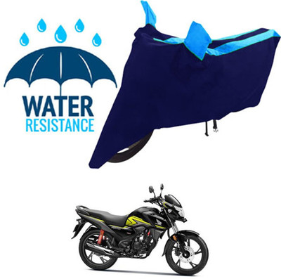 DeepShakshi AUTOMOTIVE Waterproof Two Wheeler Cover for Honda(SP125, Blue)