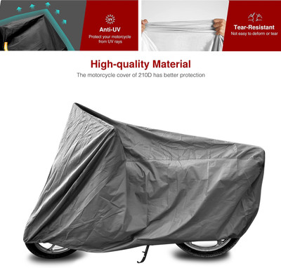 GOSHIV-car and bike accessories Waterproof Two Wheeler Cover for Yamaha(YZF-R15 V3 BS6, Grey)