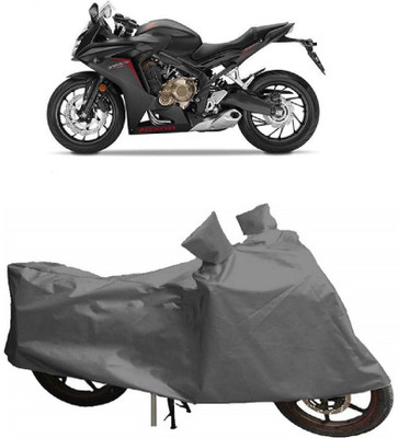NEXTON Waterproof Two Wheeler Cover for Honda(CBR 650F, Grey)
