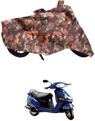 THE REAL ARV Waterproof Two Wheeler Cover for TVS(Multicolor)