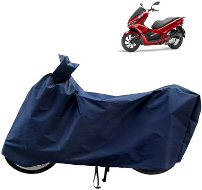 Horseyaart Waterproof Two Wheeler Cover for Honda(PCX 125 BS6, Blue)