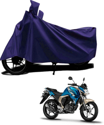 KEDIT Two Wheeler Cover for Yamaha(FZ S V3.0 FI, Blue)