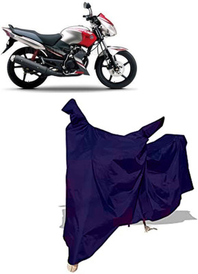 Amexride Two Wheeler Cover for Yamaha(Gladiator RS, Blue)