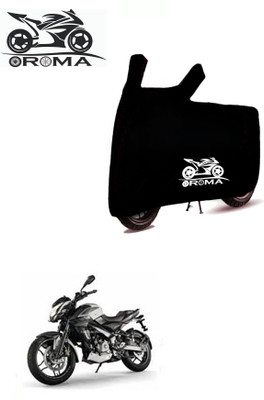 AutoRash Waterproof Two Wheeler Cover for Bajaj(Pulsar 200NS FI BS6, Black)
