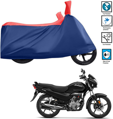 PAGORA Waterproof Two Wheeler Cover for Hero(Super Splendor, Red)
