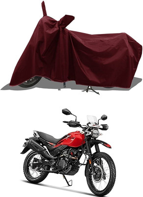 KEDIT Two Wheeler Cover for Hero(Splendor Plus, Maroon)